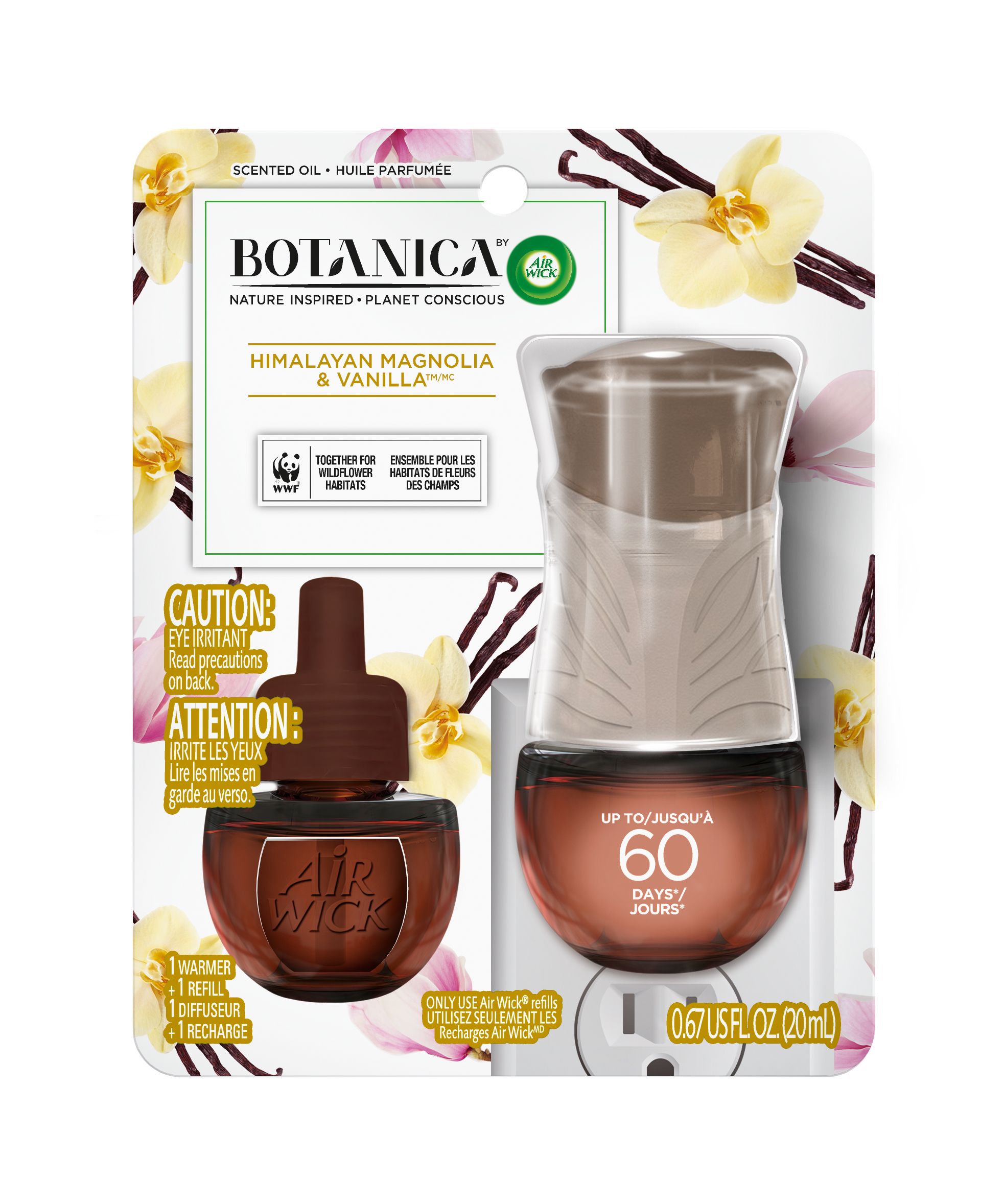 AIR WICK® Botanica Scented Oil - Himalayan Magnolia & Vanilla - Kit (Canada)